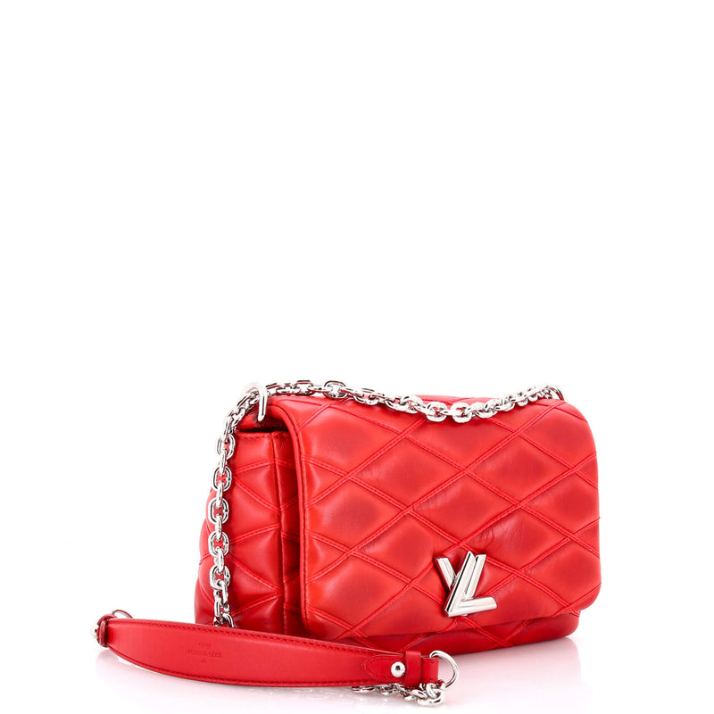 Go-14 Handbag Malletage Leather Pm