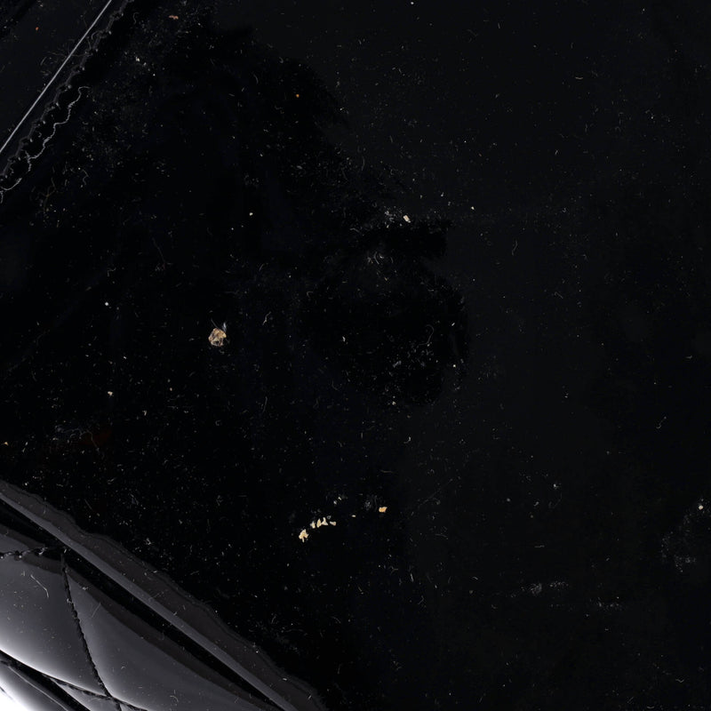 Grand Shopping Tote Quilted Patent