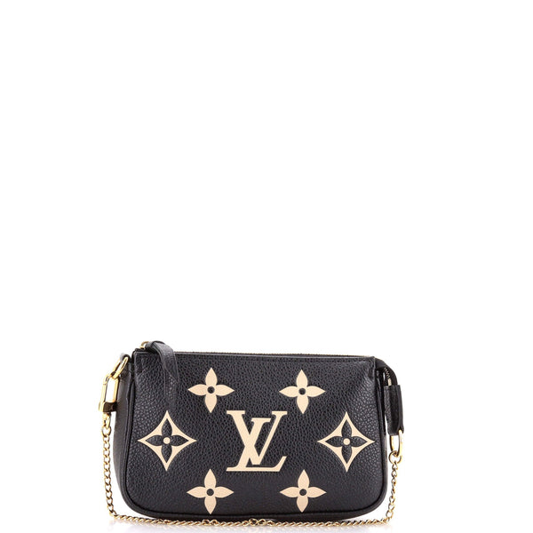 Pochette Accessoires Bicolor Empreinte