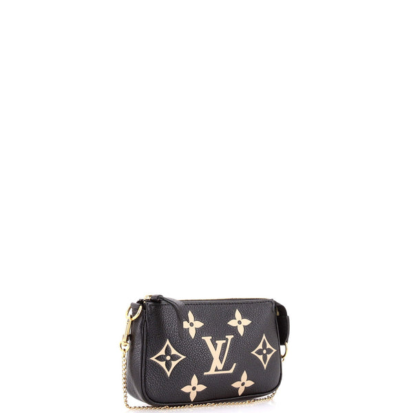 Pochette Accessoires Bicolor Empreinte