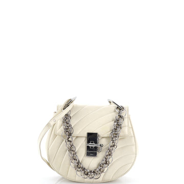 Drew Bijou Crossbody Bag Quilted Leather