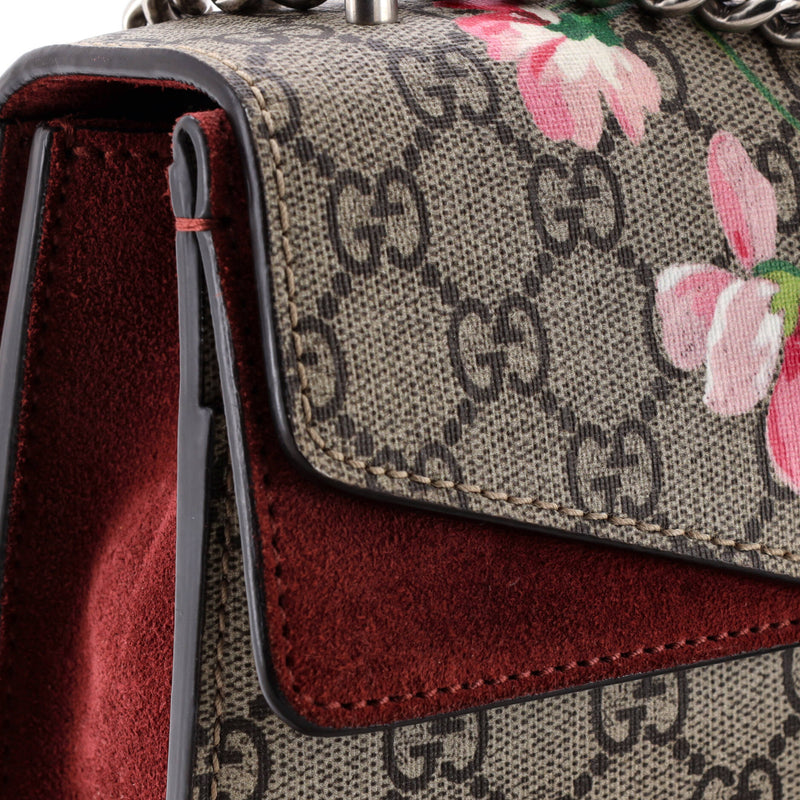 Dionysus Bag Blooms Print Gg Coated