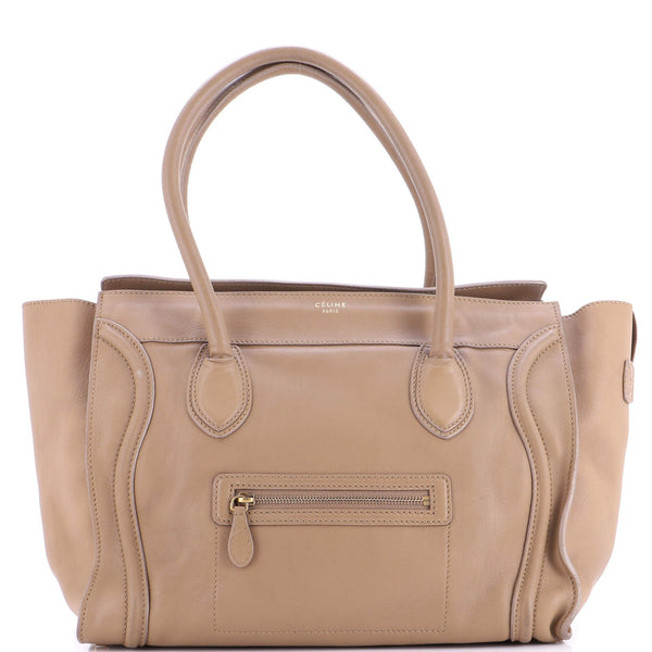 Shoulder Luggage Bag Leather