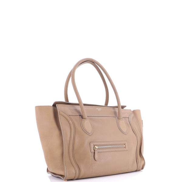 Shoulder Luggage Bag Leather