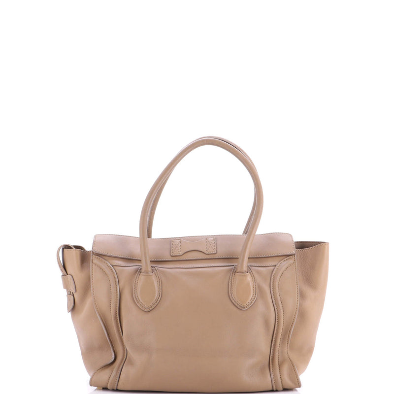 Shoulder Luggage Bag Leather