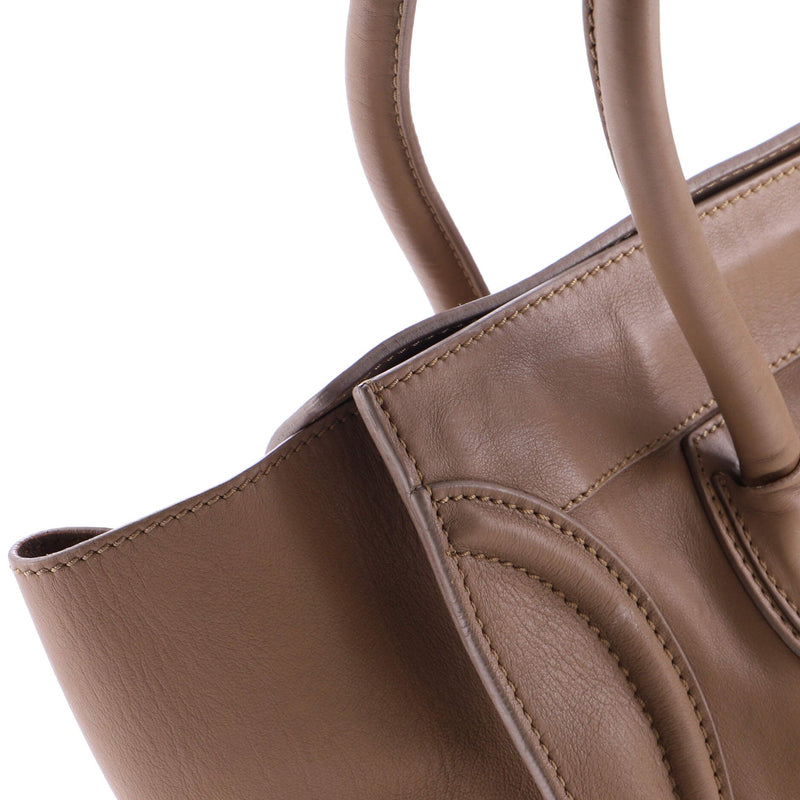 Shoulder Luggage Bag Leather