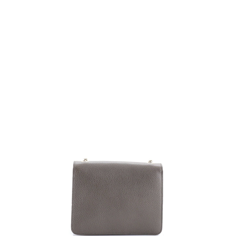 Interlocking Shoulder Bag Leather Small