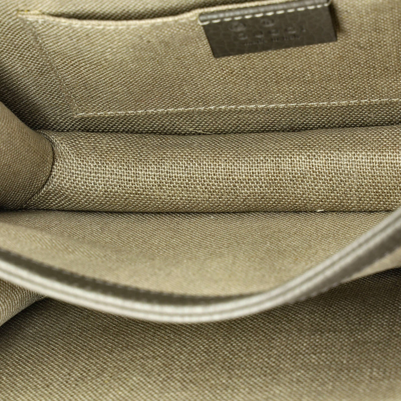 Interlocking Shoulder Bag Leather Small