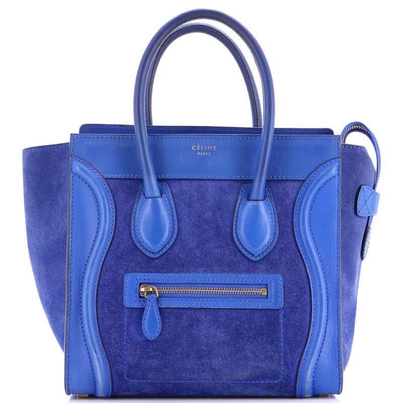 Luggage Bag Suede Micro