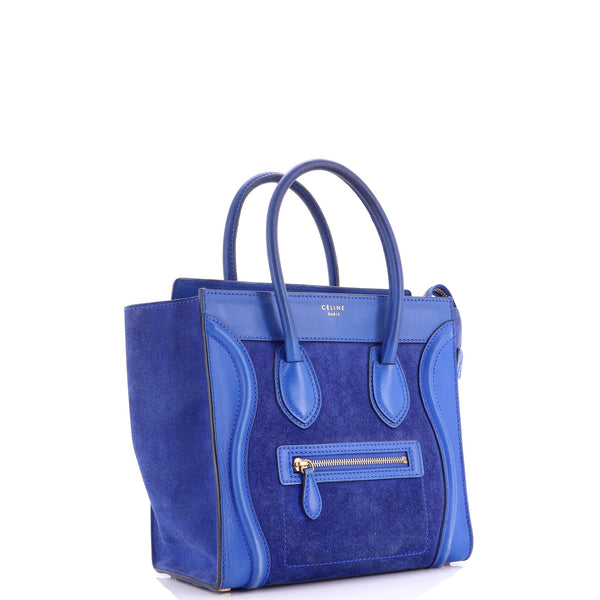 Luggage Bag Suede Micro