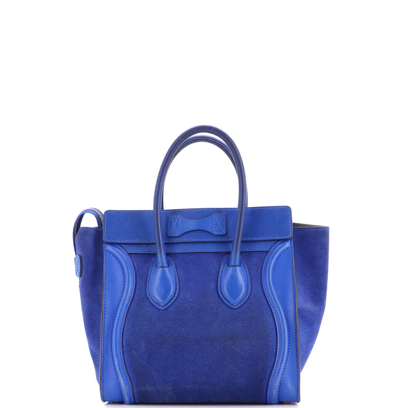 Luggage Bag Suede Micro