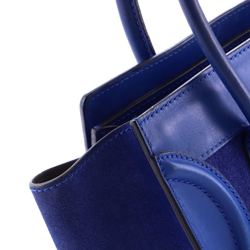 Luggage Bag Suede Micro