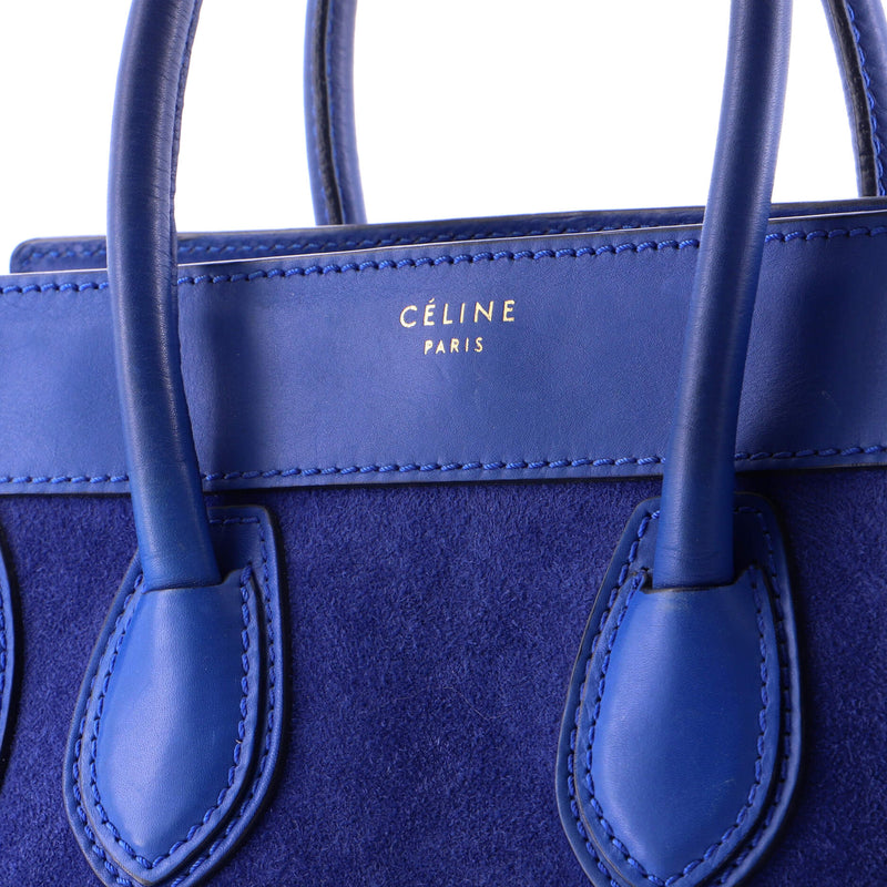 Luggage Bag Suede Micro