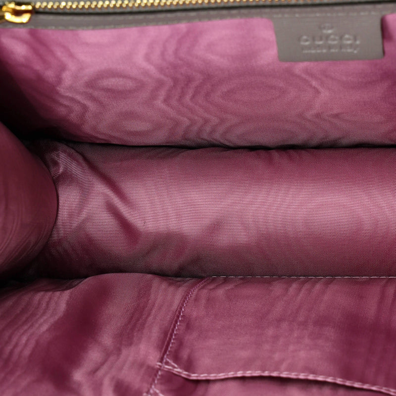 Gg Ring Shoulder Bag Leather Medium