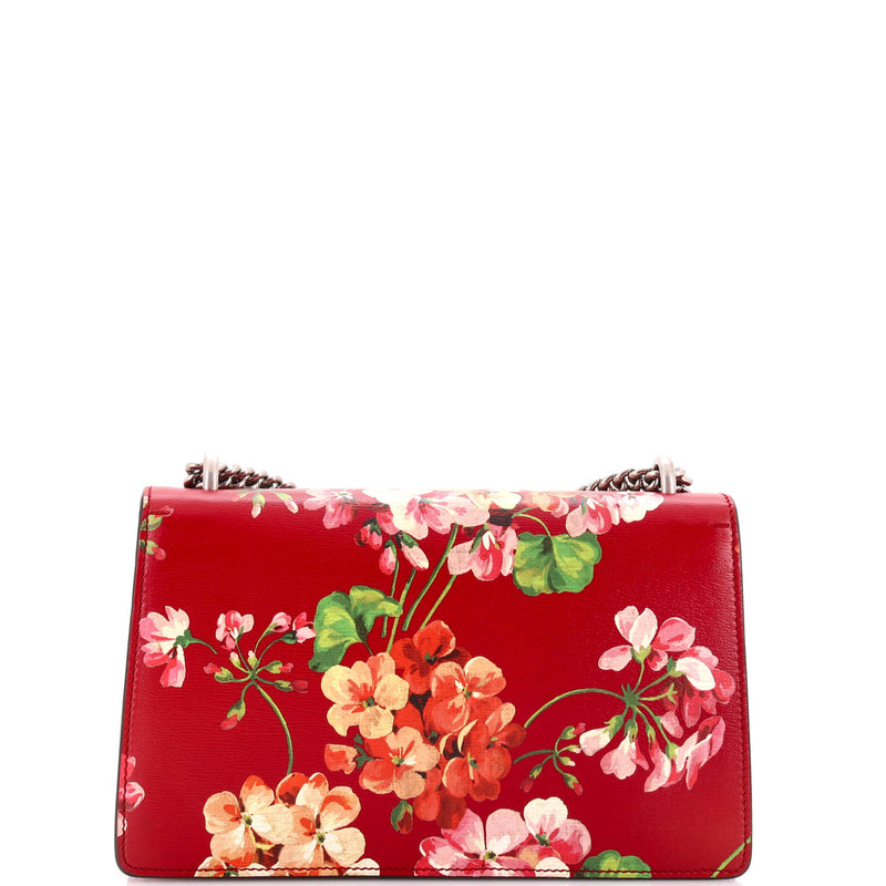 Dionysus Bag Blooms Print Leather Medium