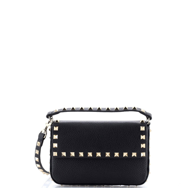 Rockstud Top Handle Crossbody Pouch