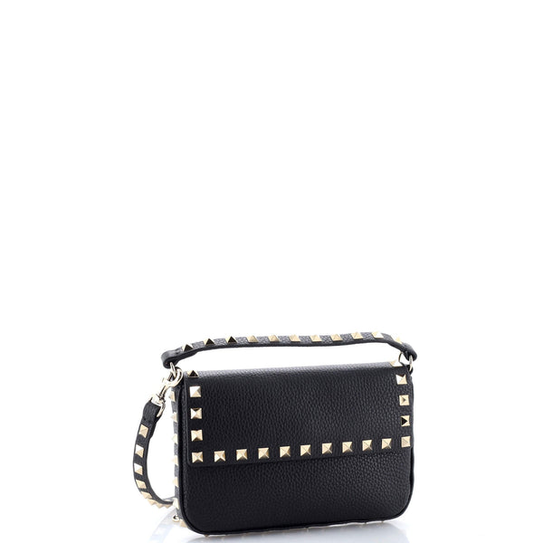 Rockstud Top Handle Crossbody Pouch