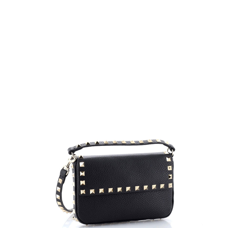 Rockstud Top Handle Crossbody Pouch