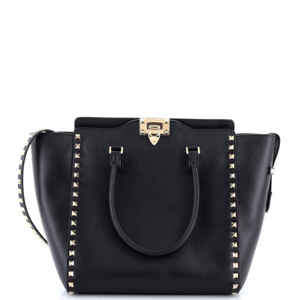Rockstud Tote Rigid Leather Medium