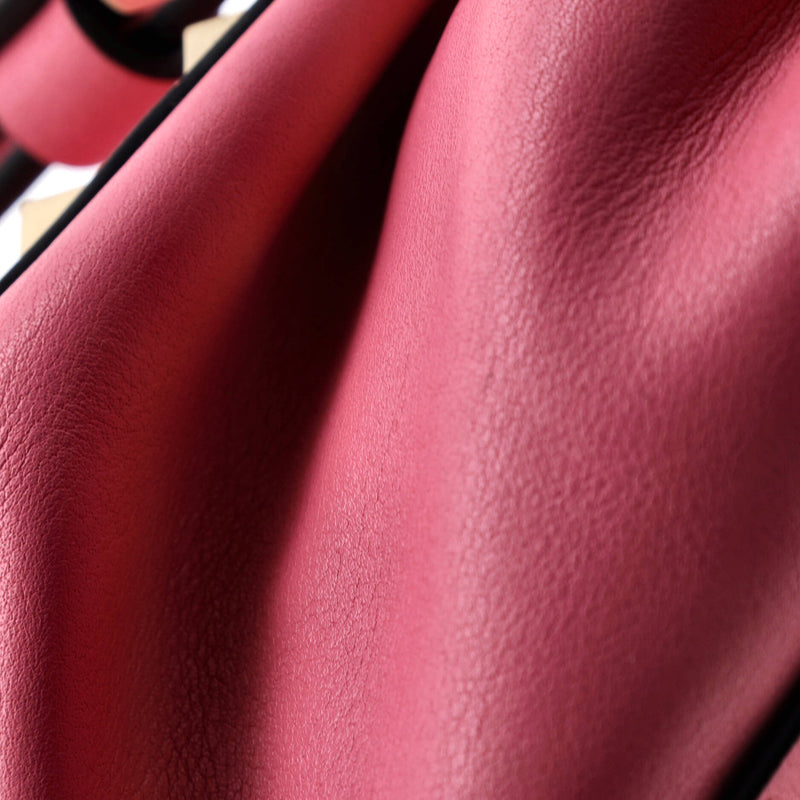 Rockstud Flip Lock Flap Bag Leather Mini