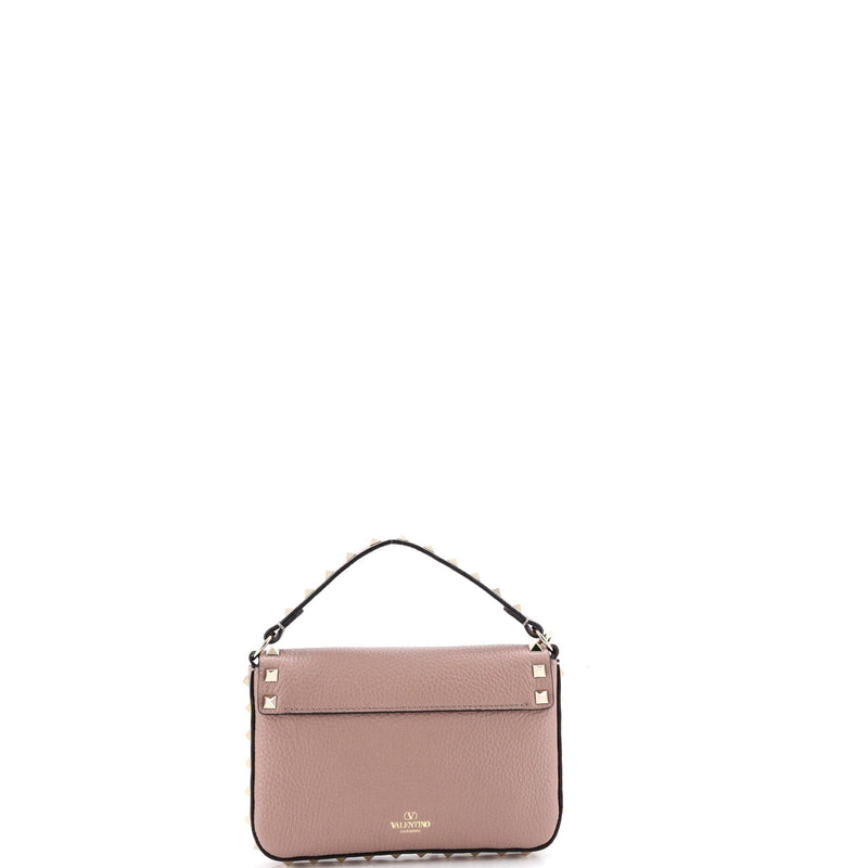 Rockstud Top Handle Crossbody Pouch