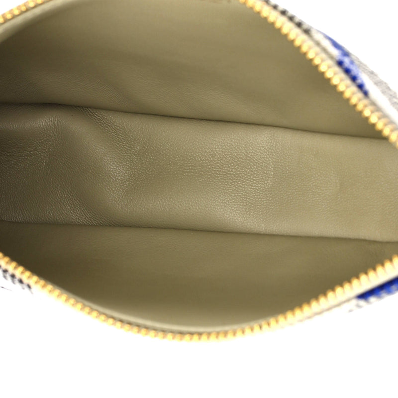 Shield Sling Shoulder Bag Check Canvas