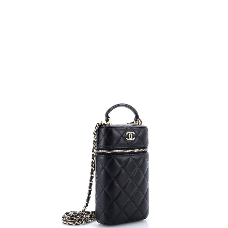 Classic Vanity Top Handle Phone Holder