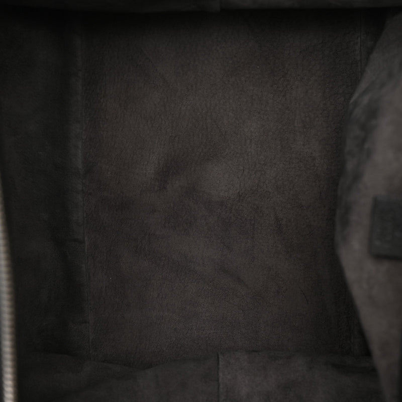 Pebbled Calfskin Carry On Duffle Grey