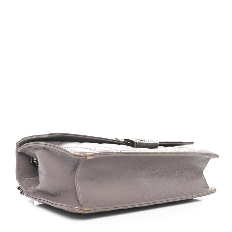 Goatskin Quilted Large Cc University Top