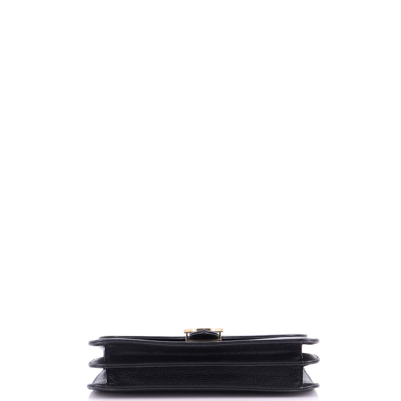 Interlocking Shoulder Bag Leather Medium