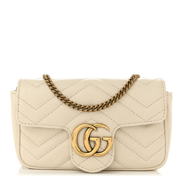 Calfskin Matelasse Super Mini Gg Marmont