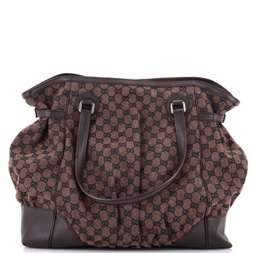 Full Moon Tote Gg Canvas Large