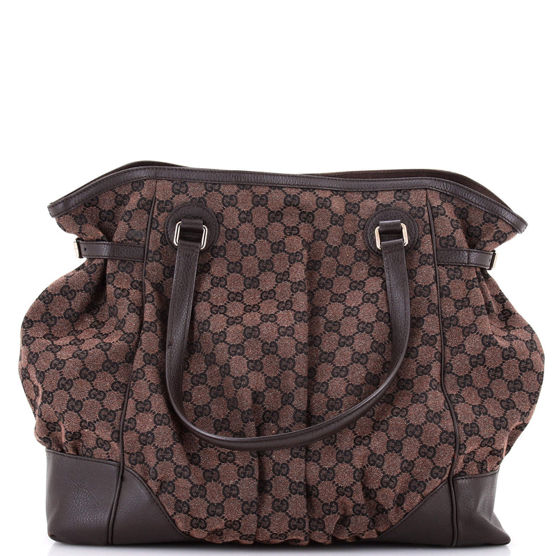 Full Moon Tote Gg Canvas Large