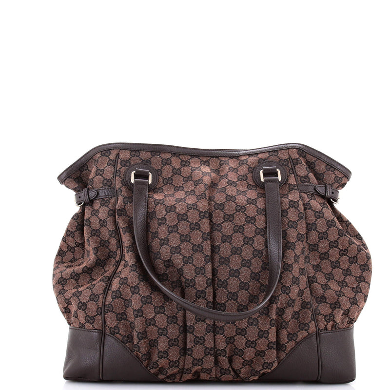 Full Moon Tote Gg Canvas Large