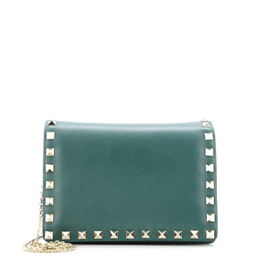 Rockstud Pouch Crossbody Bag Leather