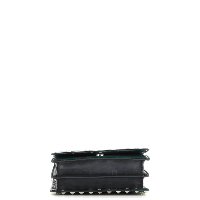 Rockstud Pouch Crossbody Bag Leather