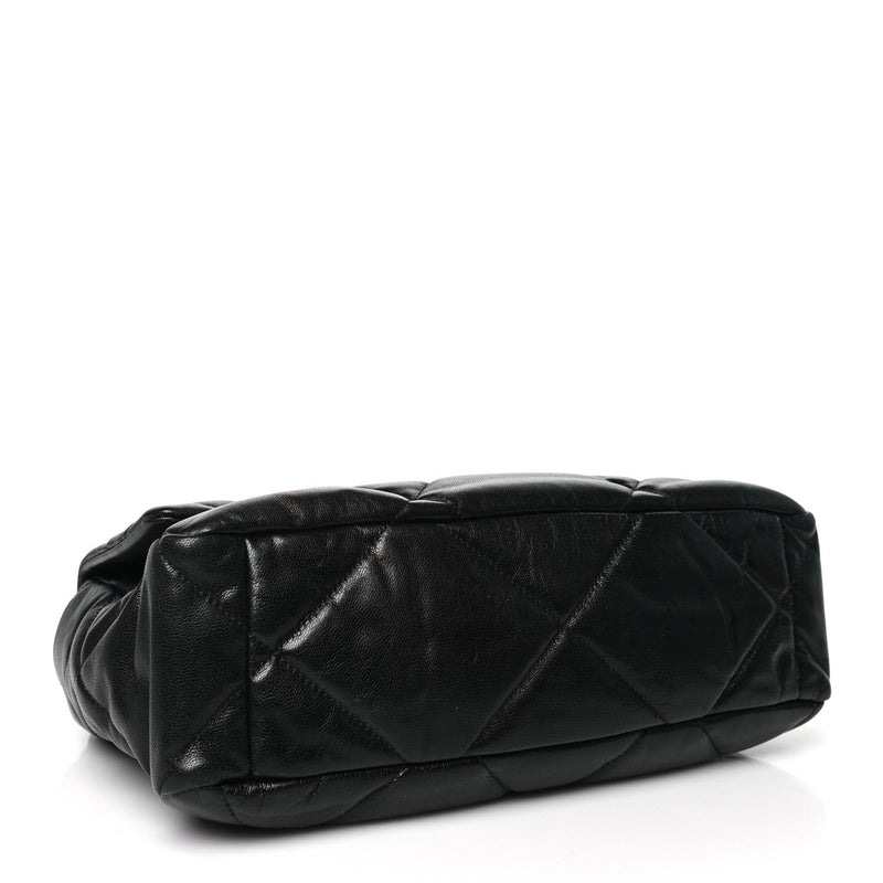 Lambskin Quilted Large Chanel 19 Flap