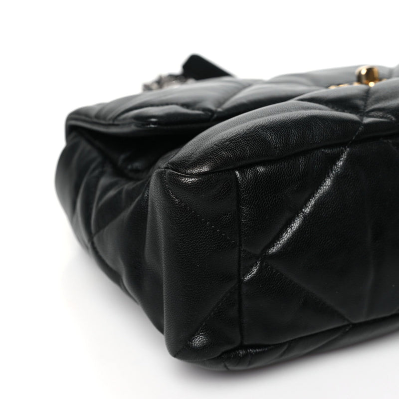 Lambskin Quilted Large Chanel 19 Flap