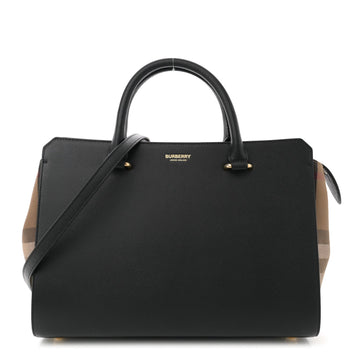 Calfskin Mega Check Small Banwell Tote