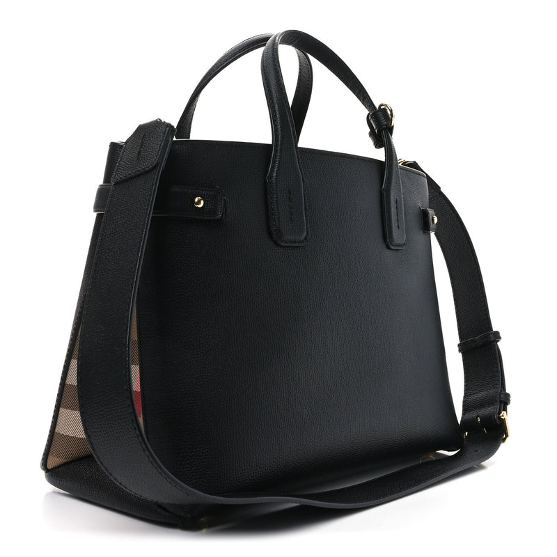 Grainy Calfskin House Check Medium