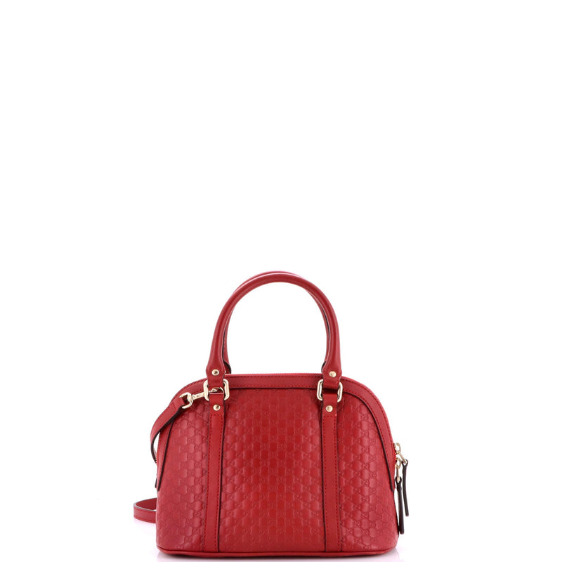 Convertible Dome Satchel Microguccissima