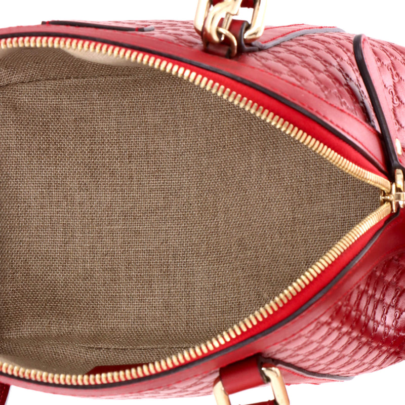 Convertible Dome Satchel Microguccissima