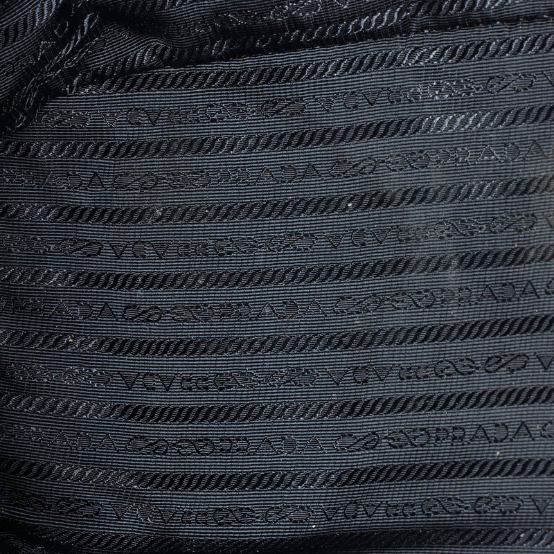 Double Zip Lux Tote Saffiano Leather