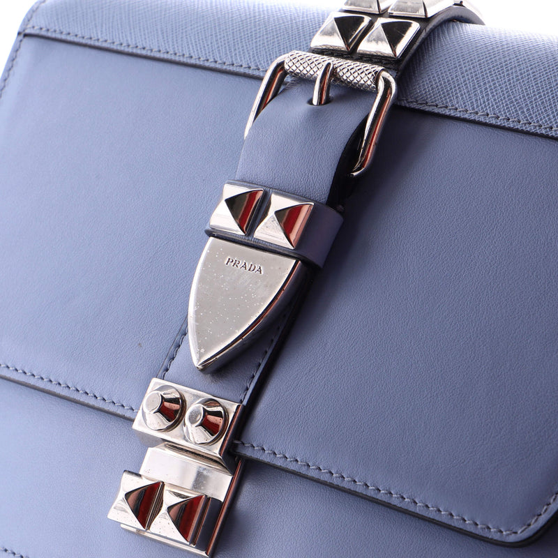 Elektra Shoulder Bag Studded Leather