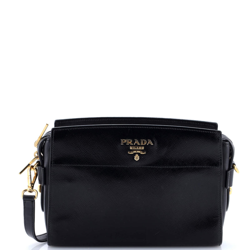 Esplanade Crossbody Bag Vernice Saffiano