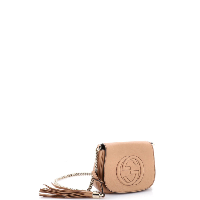 Soho Chain Crossbody Bag Leather Small