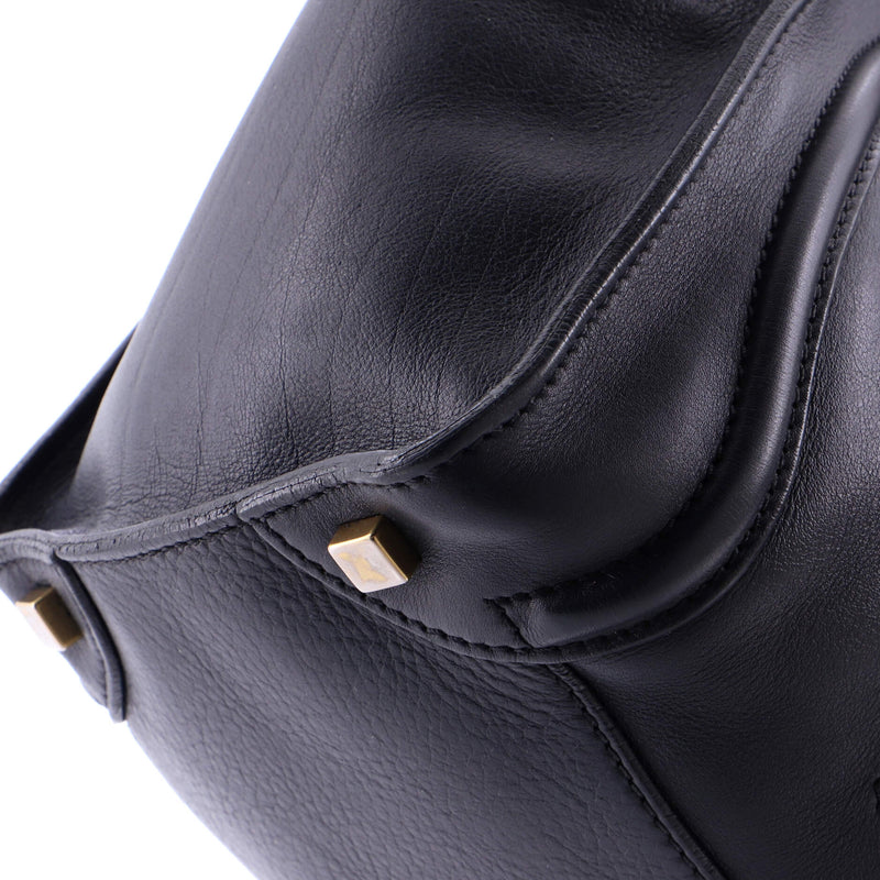 Shoulder Luggage Bag Leather