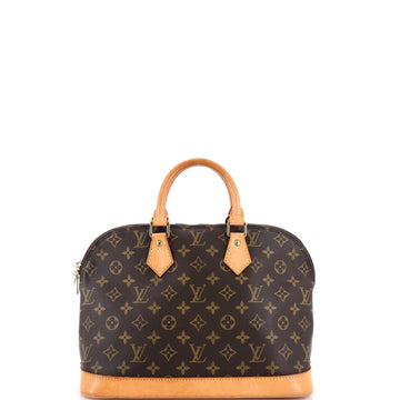 Vintage Alma Handbag Canvas Pm