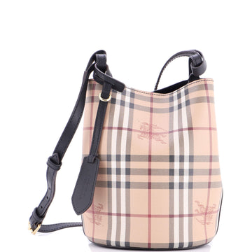 Lorne Bucket Bag Haymarket Coated Canvas