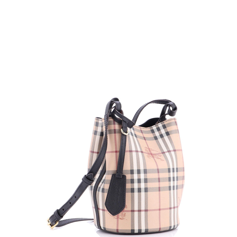 Lorne Bucket Bag Haymarket Coated Canvas